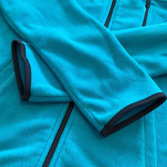 NAUTICA Full Zip Turquoise Fleece Jacket - Picture 7 of 11